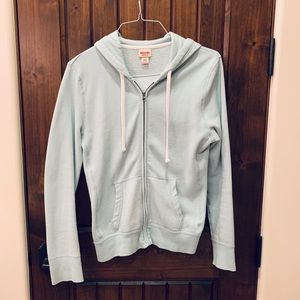 Mossimo zippered sweatshirt jacket